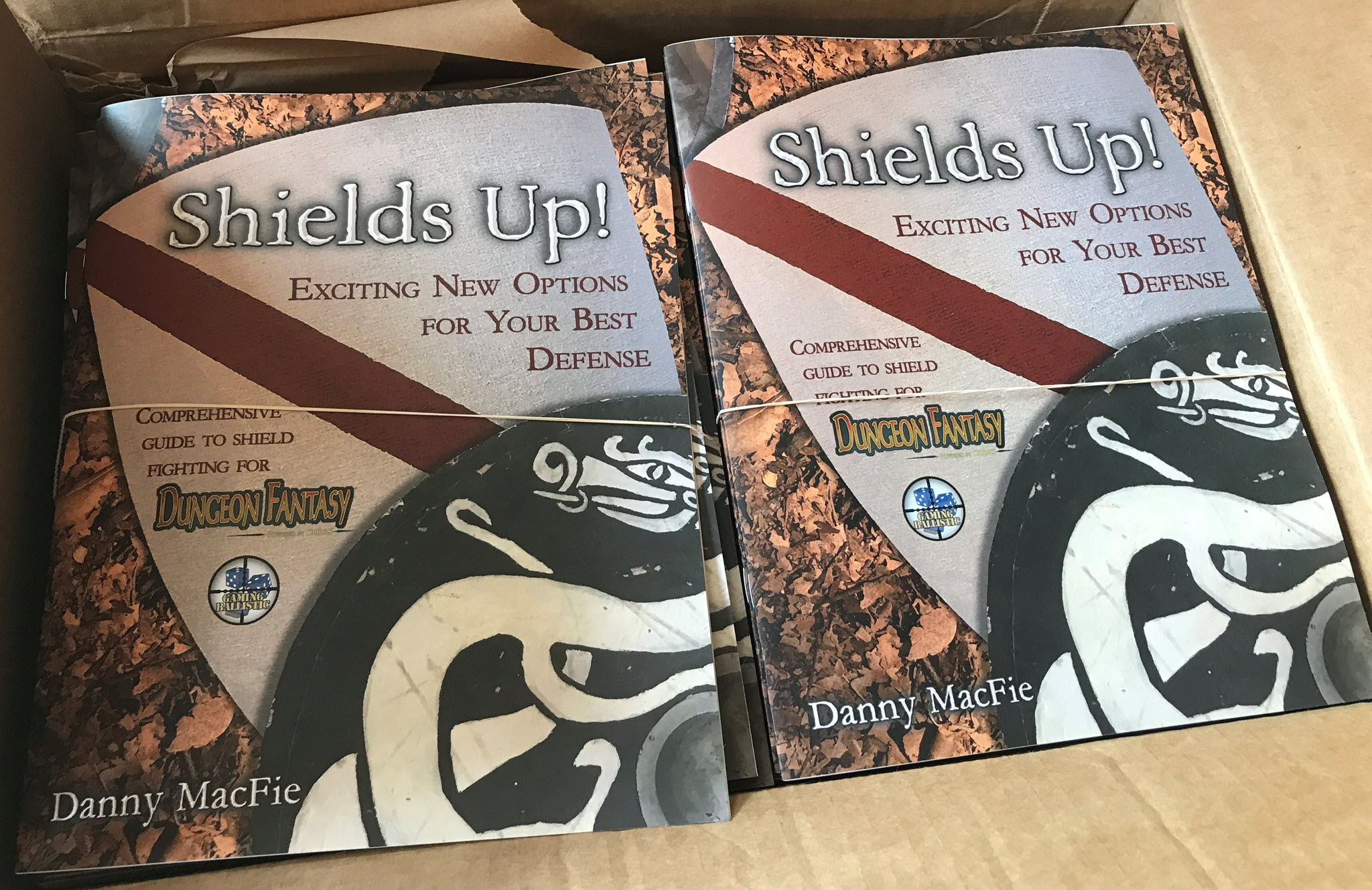 Shields Up hardcopies are in! - Gaming Ballistic